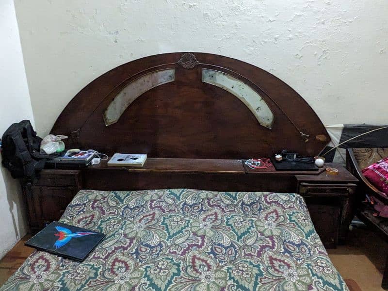 king size bed ok condition 2