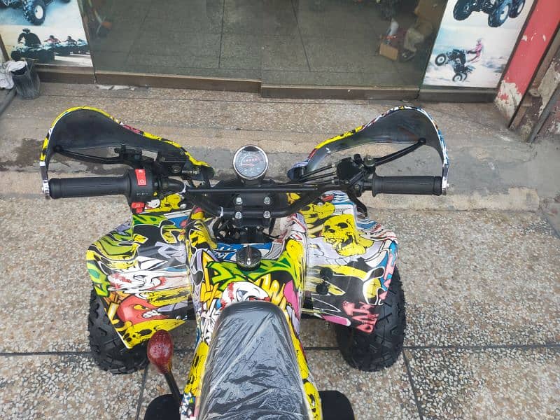 125cc Sports Raptor Atv Quad 4 Wheels Bikes Delivery In All Pakistan 7