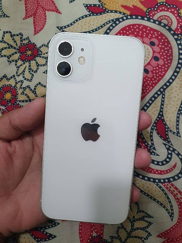 IPHONE 12 64 GB jv 81 health White color ¹ 0