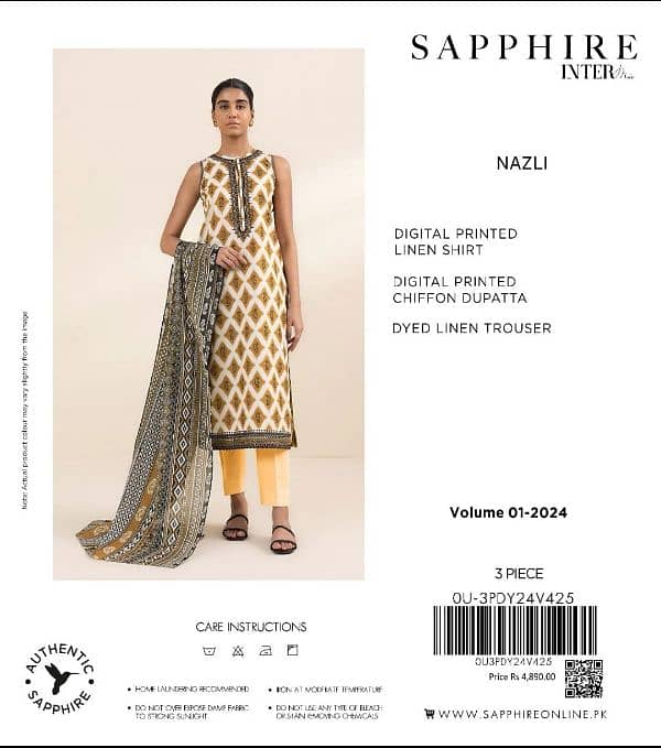 Sapphire 3pc 2