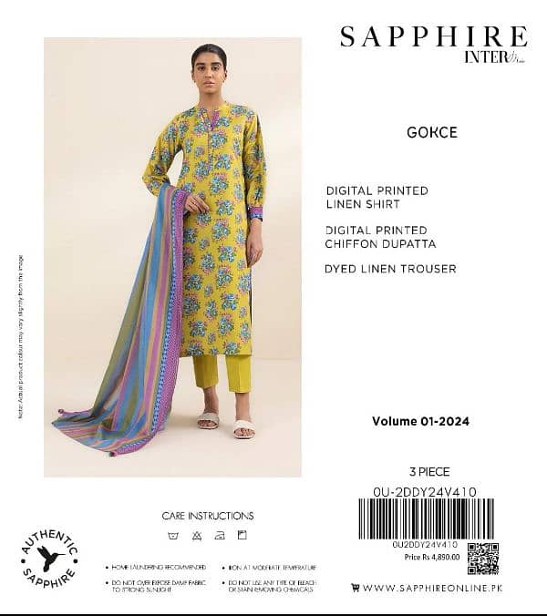 Sapphire 3pc 3