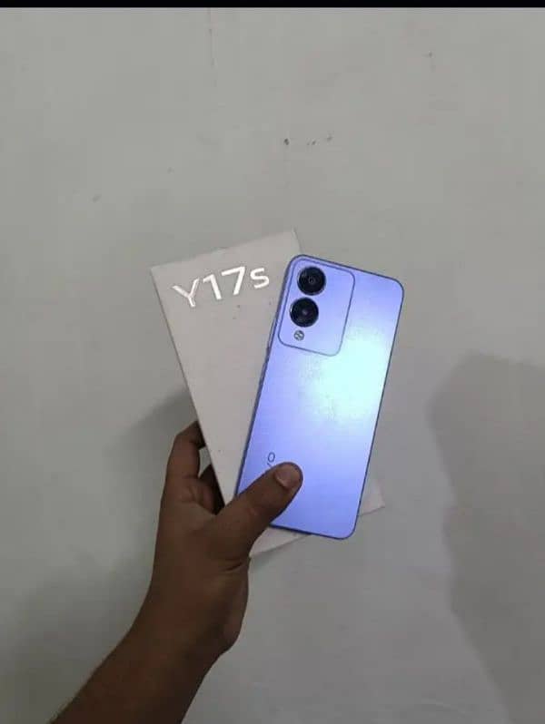 vivo y17s 6/128  condition 10/10. battery 5000 fingerprint scanner 1