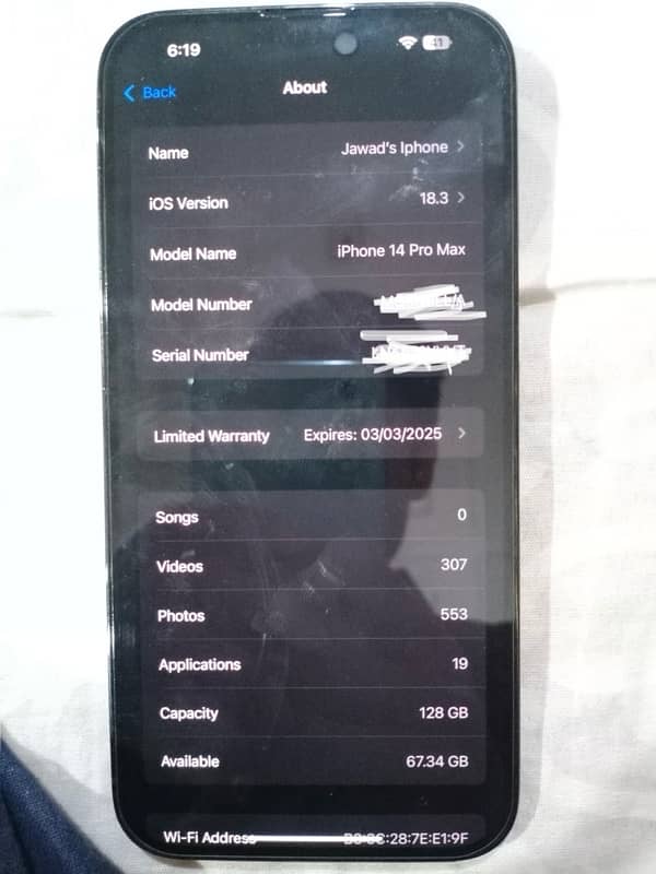 Iphone 14 Pro Max Jv 128 GB 3