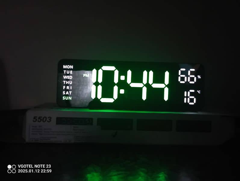 Digital Wall Clock 8