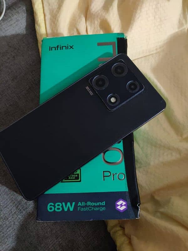 infinix note 30 pro with box and charger (0317-0491129) 0