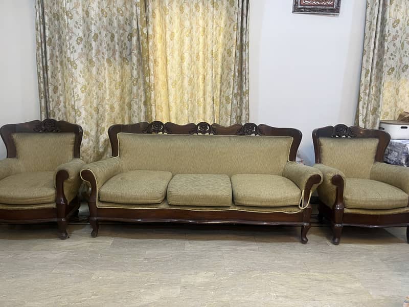 wooden Sofa set 0