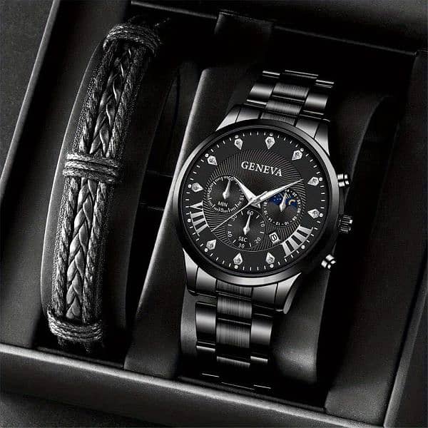 Fashion Men Stainless Steel Watches 2