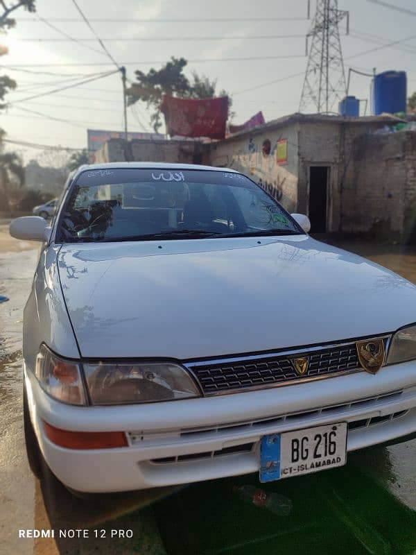 Toyota Corolla XE limited 1993 1