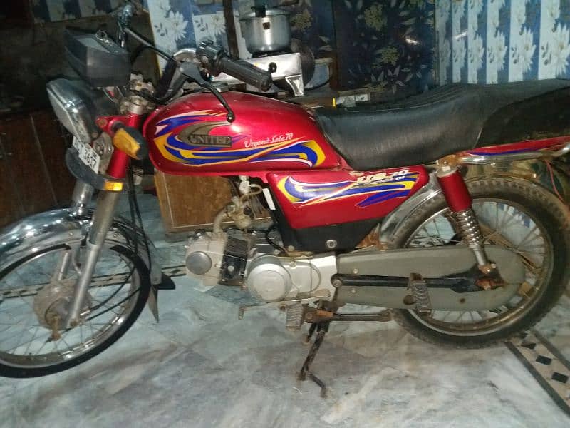 United 70cc bike engen 100% condition 10 by 10 body condition 9 by 10 0