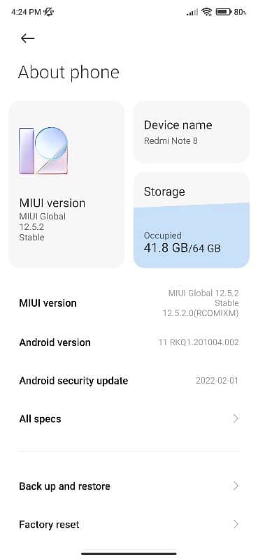 redmi note 8 dual official approved exchange possible 3