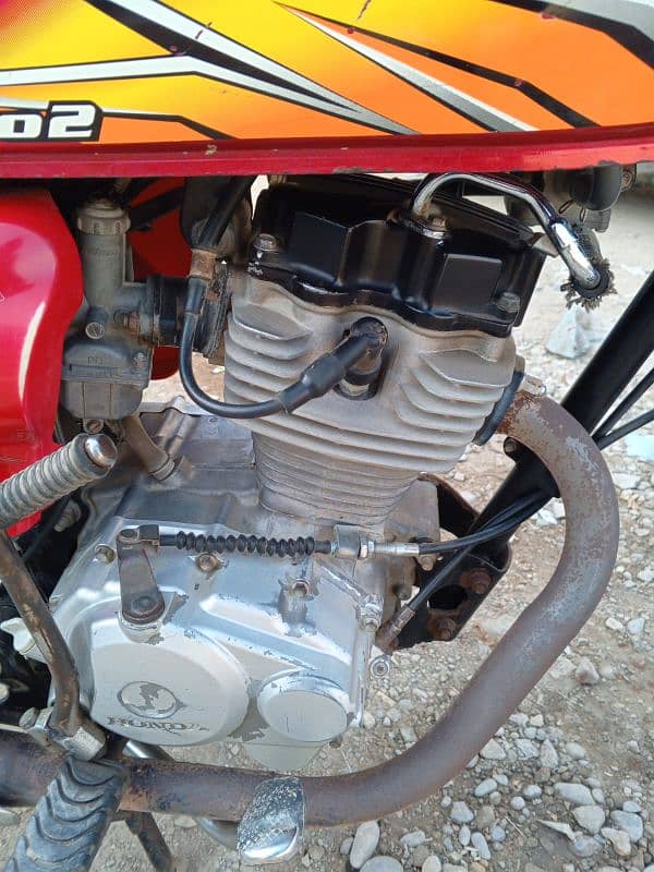 Honda 125 Karachi number 5