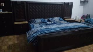 Complete Bed Set + Showcase+Dressing Table