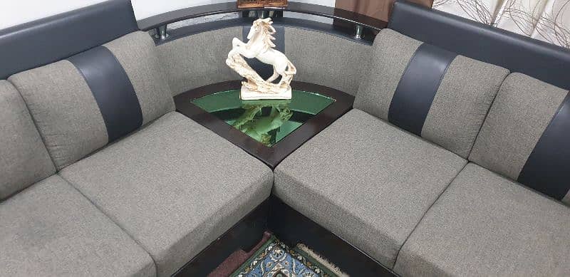 L shape sofa set for sale 2