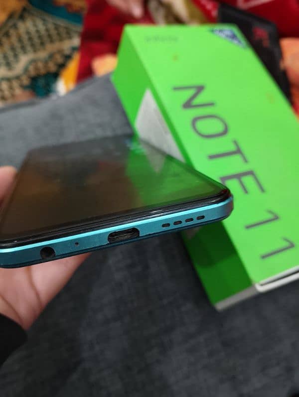 Infinix note 11 6/128 gb 9.5/10 condition 1