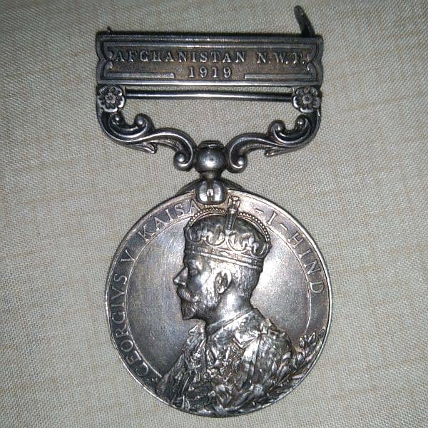 Antique Medal | British India Medal | Afghanistan N. W. F. 1919 1