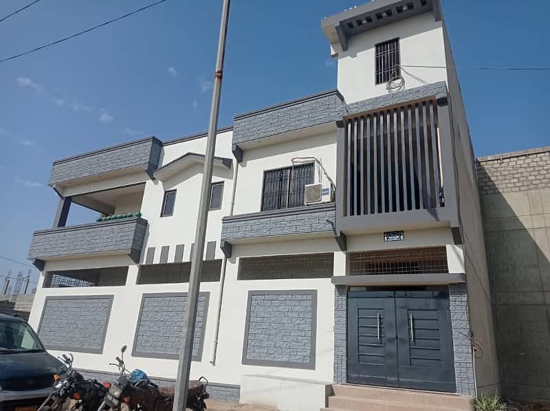 house available single story in sector 2 falaknaz dreams main MG road malir karachi 0