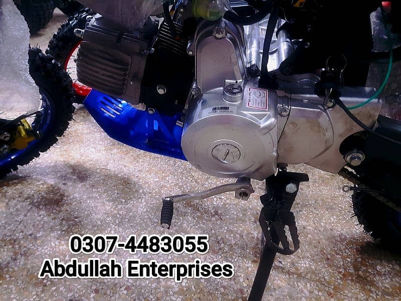 50cc manual gear with clutch brand new zero meter Trail for sale 6