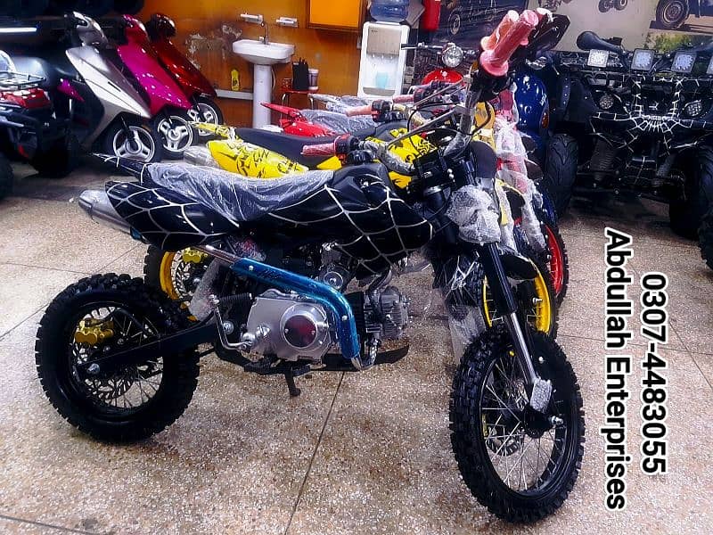 50cc manual gear with clutch brand new zero meter Trail for sale 8