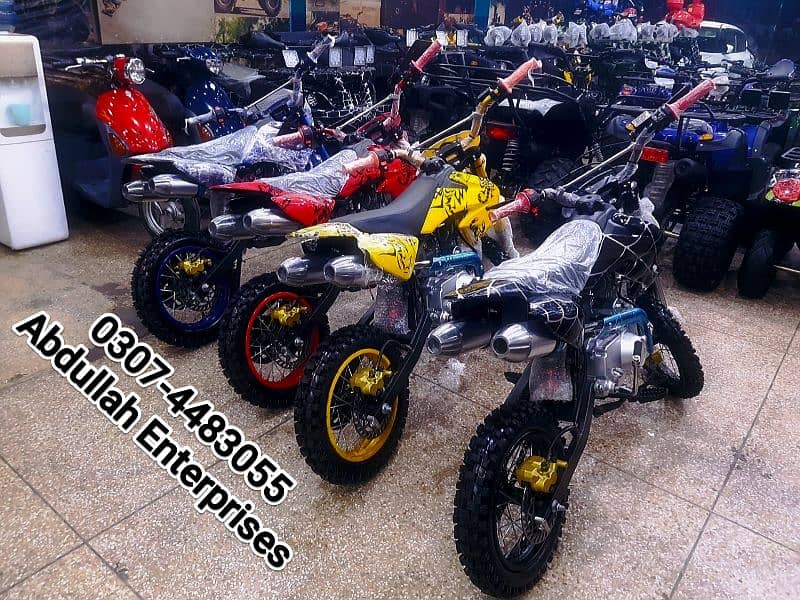 50cc manual gear with clutch brand new zero meter Trail for sale 9