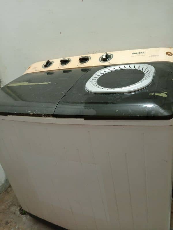 Orient semi automatic Washing machine with dryer  For sell 0