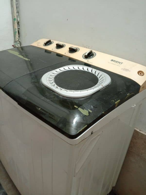 Orient semi automatic Washing machine with dryer  For sell 3