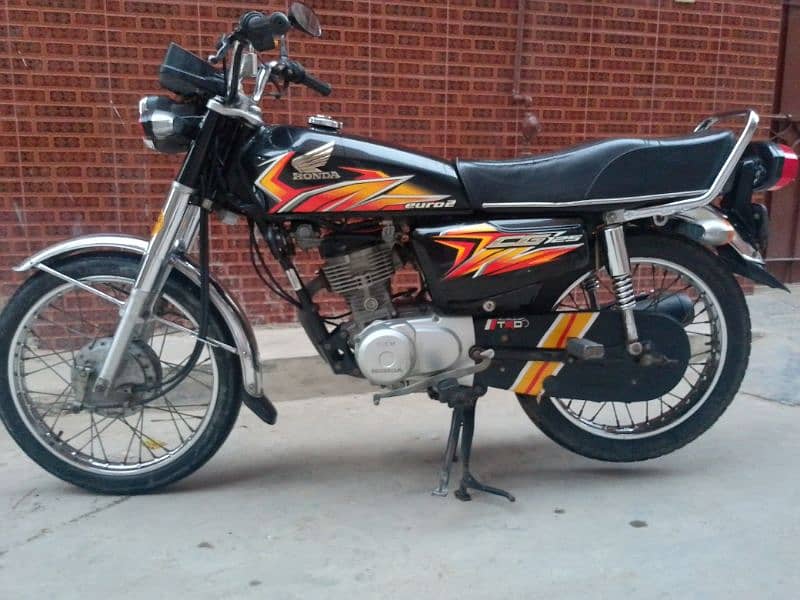 Honda CG 125 2021 model lush condition 2