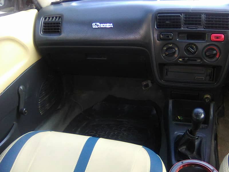 HONDA CITY EXi MODEL 2001 METALLIC BLUE COLOUR BEHTREEN CONDITION 13