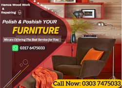 Furniture polish in Lahore / Poshish / Polish Furniture