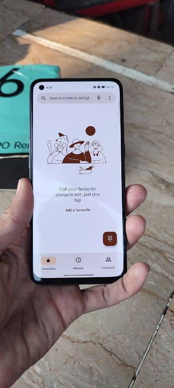 oppo reno 6 8+128 no open repair 9