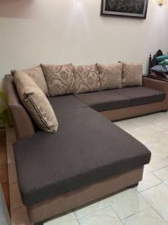 L shape sofa