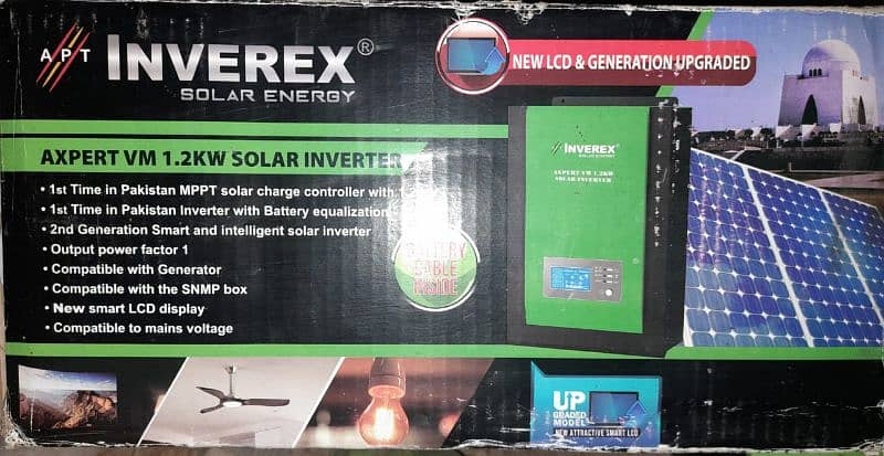 INVEREX SOLAR INVERTER 1.2KW 2