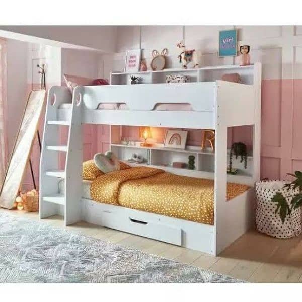 Kids bed | Baby Car Bed | kids wooden bed | Kids Furniture | bunk bed 2