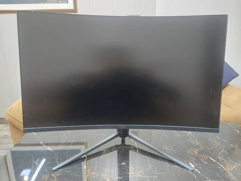 MSI 32 Inch Curved Gaming Monitor Optix AG321CR 0