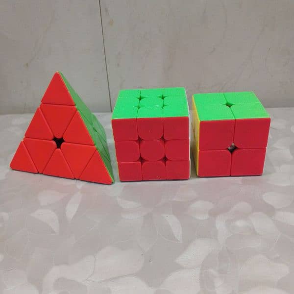 Pack of Three Rubik's Cube in just 999 0