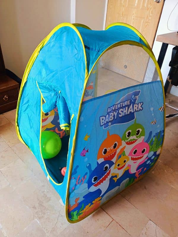 Baby shark tent for kids 1