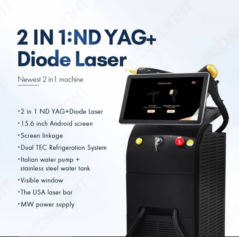 Laser Hair Removal Diode Laser IPL Pico ND Yag CO2 3