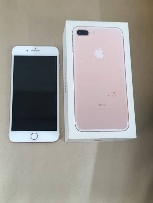 I phone 7+ PTA approved for sale 0