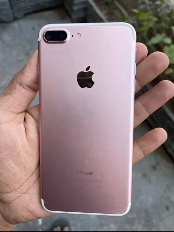 iphone 7 plus pta approved  256 gb 6