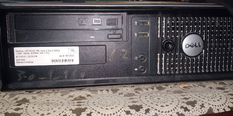 Dell Optiplex 780 core 2 Do 1