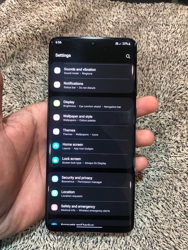 samsungs20 plus/12/128gb 4