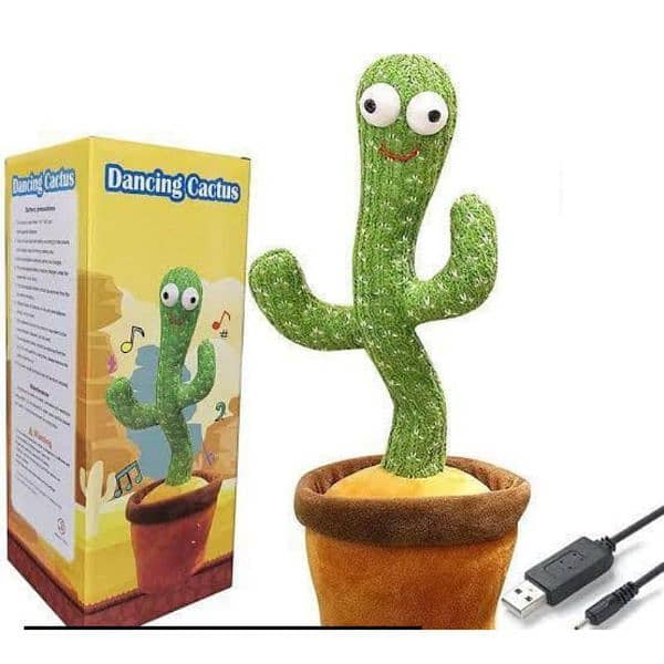 bay toy cactus  •  Soft, Distracts The Baby And Make Sounds • 2