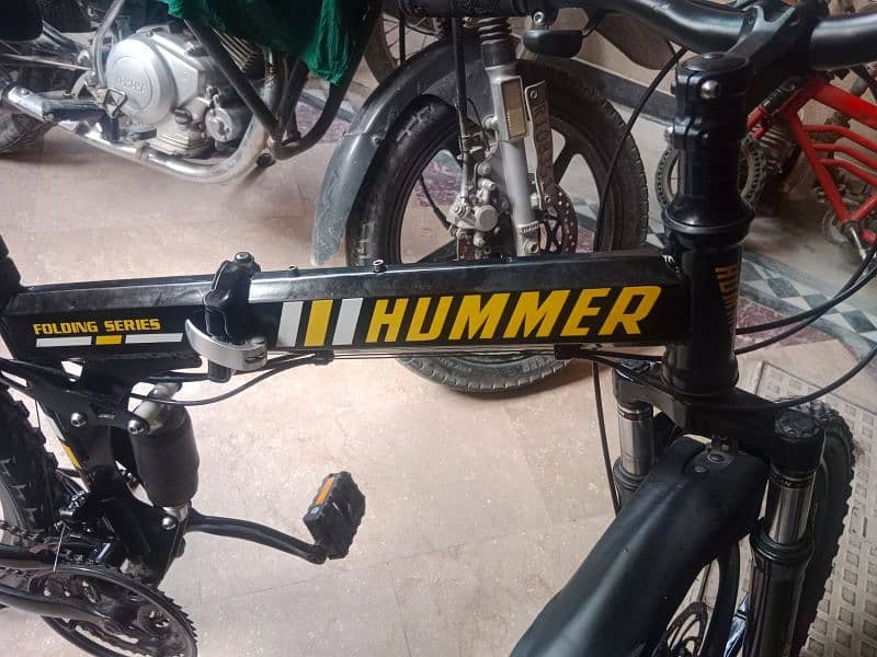 Hummer bicycle folding 4