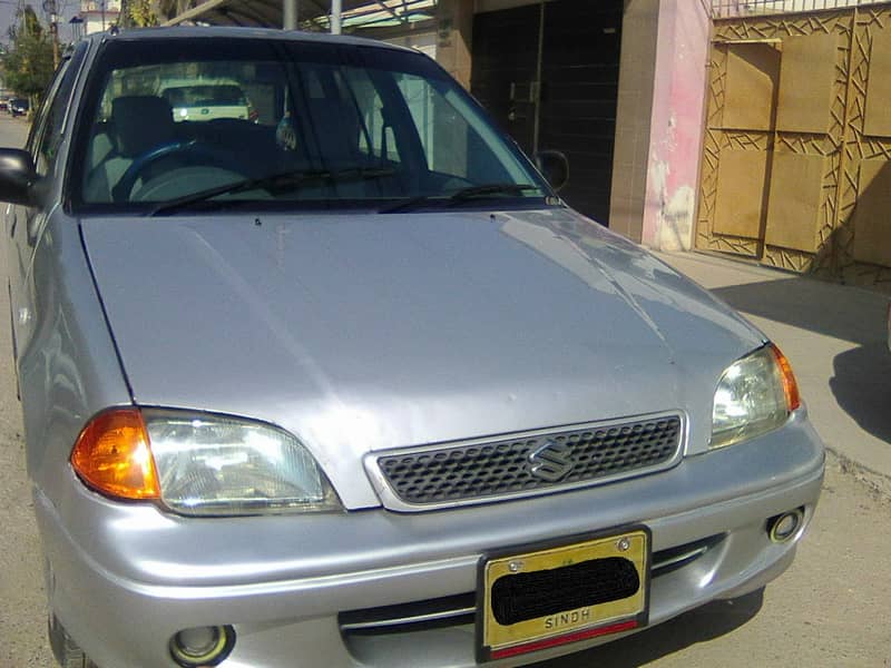 SUZUKI CULTUS VXR 2005 MODEL SILVER COLOUR VERY GOOD CONDITION 4