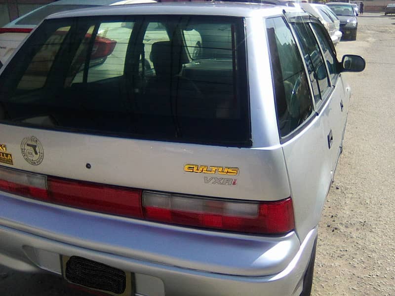 SUZUKI CULTUS VXR 2005 MODEL SILVER COLOUR VERY GOOD CONDITION 7