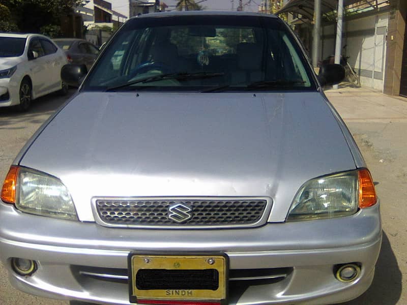 SUZUKI CULTUS VXR 2005 MODEL SILVER COLOUR VERY GOOD CONDITION 8