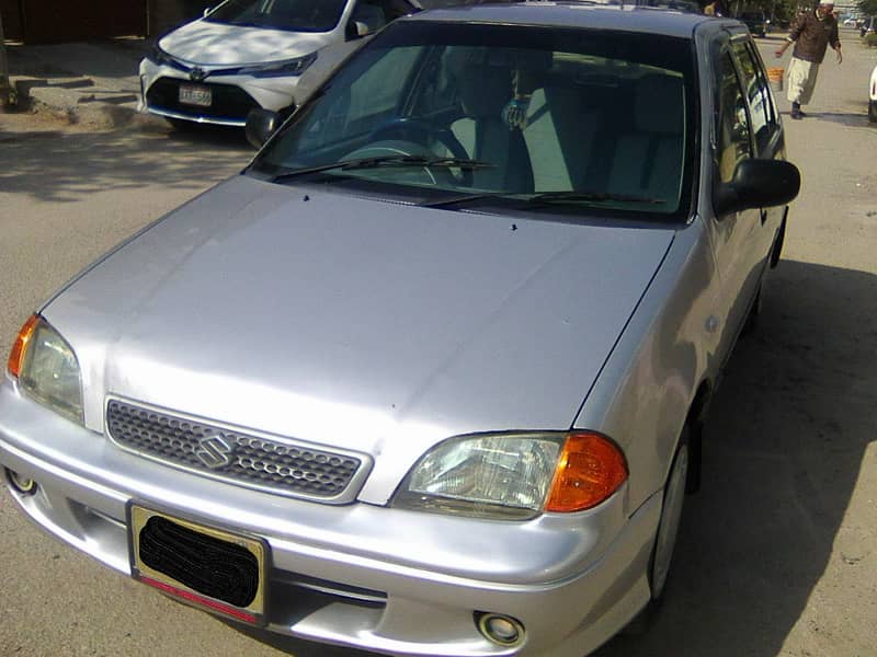 SUZUKI CULTUS VXR 2005 MODEL SILVER COLOUR VERY GOOD CONDITION 12