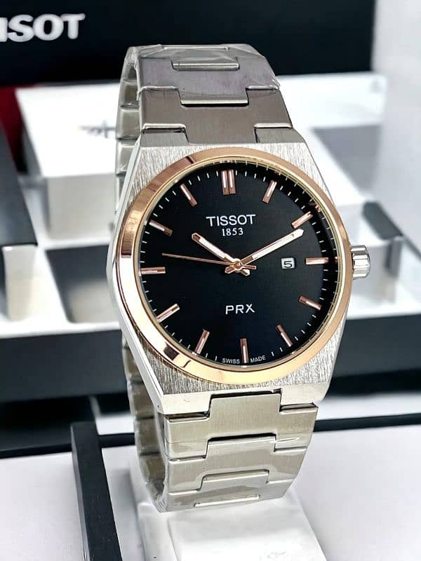 Tissot PRX |  GENTS COLLECTION |BUTTERFLY BACK LOCK 7