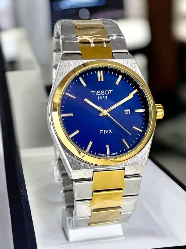 Tissot PRX |  GENTS COLLECTION |BUTTERFLY BACK LOCK 8