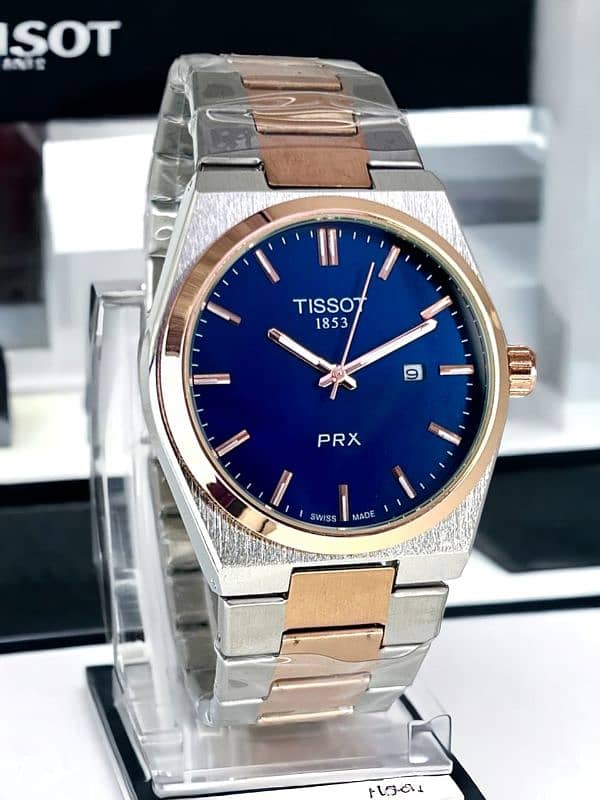 Tissot PRX |  GENTS COLLECTION |BUTTERFLY BACK LOCK 9