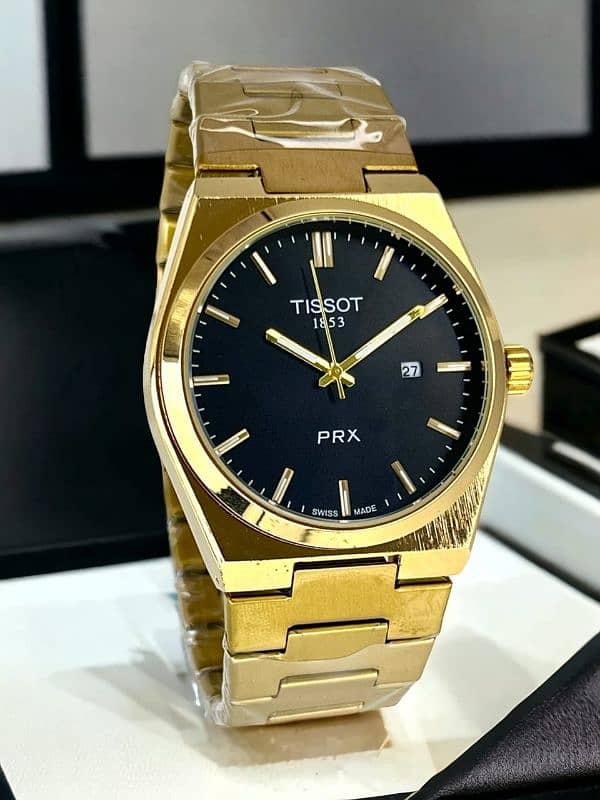 Tissot PRX |  GENTS COLLECTION |BUTTERFLY BACK LOCK 12